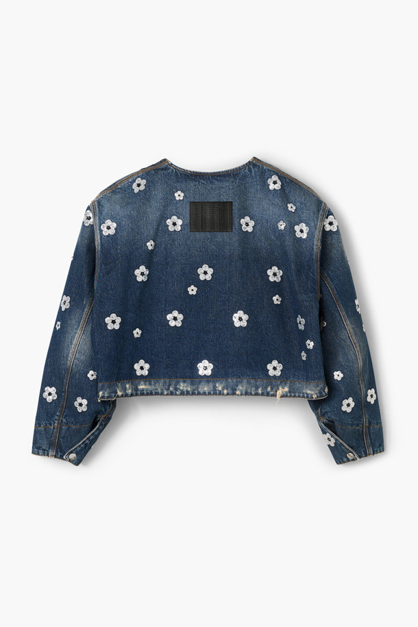 MARC JACOBS - 자켓 - SEQUIN DAISY CROPPED JACKET (2S5RJC050D08-488)