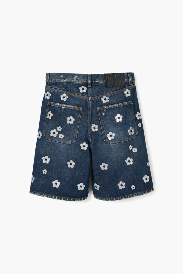 MARC JACOBS - 쇼트팬츠 - SEQUIN DAISY WIDE LEG SHORTS (2S5RBT047D08-488)