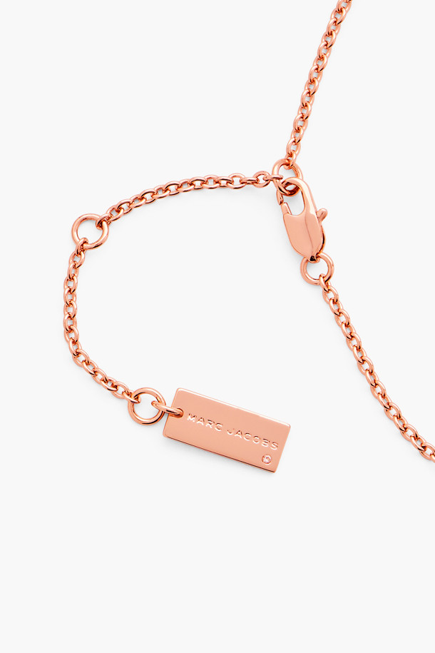 MARC JACOBS - 목걸이 - Balloon Heart Necklace_ANTIQUE ROSE GOLD (2R4JNC001J40-689)