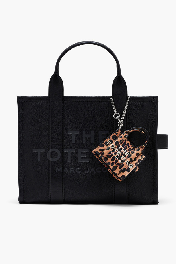 MARC JACOBS - 백 액세서리 - Cheetah Leather The Items Slg The Nano Tote Charm_BLACK MULTI (2R4SCP006S02-002)