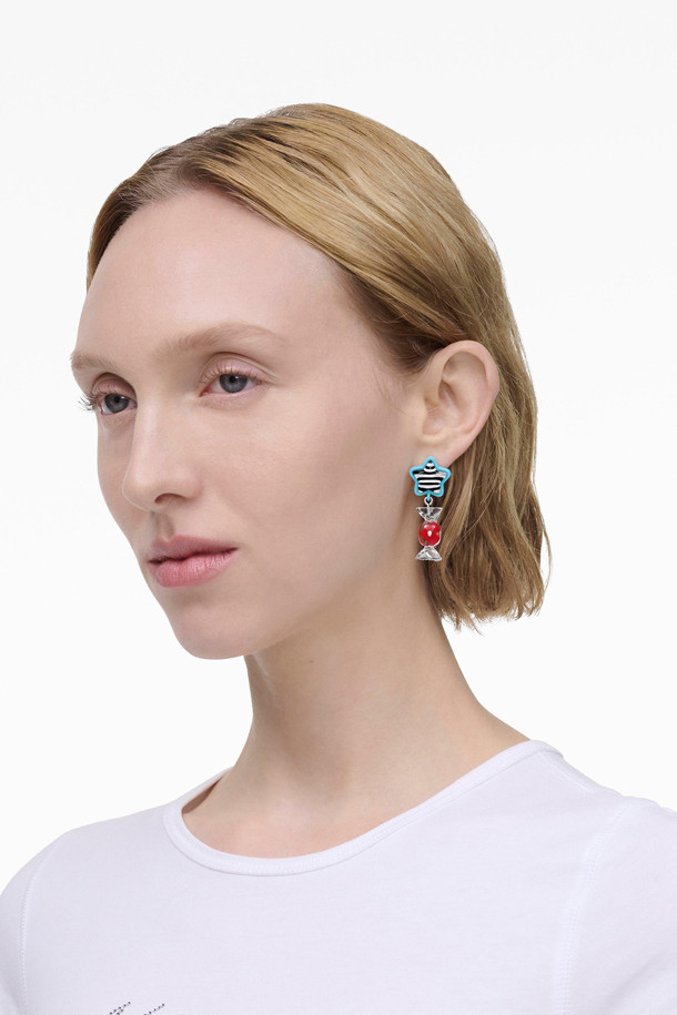 MARC JACOBS - 귀걸이 - STICKER STATEMENT EARRINGS (2S5JER001J64-098)