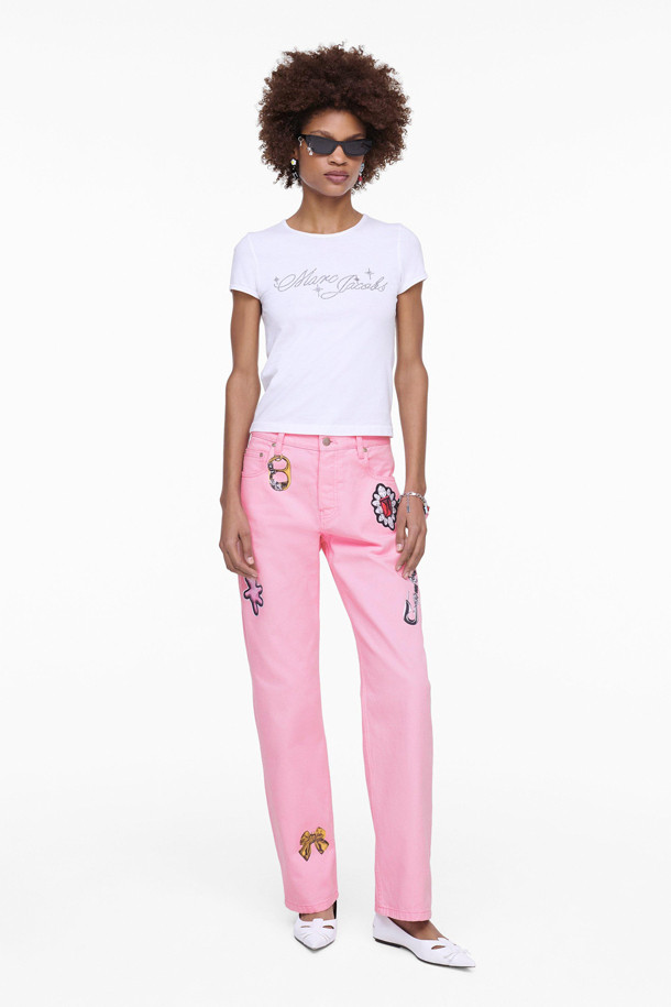 Marc Jacobs★Runway Charm Straight Jean Marc Jacobs Runway Charm Straight-Leg Jeans | Neiman Marcus