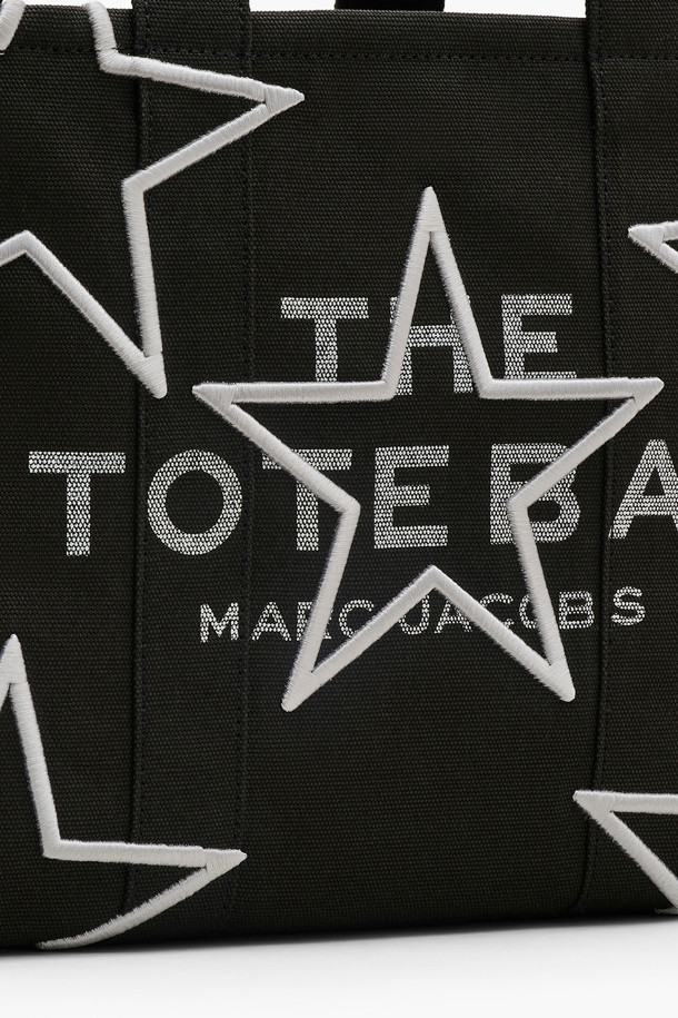 MARC JACOBS - 토트백 - Star Canvas Tote Bag The Medium Tote_BLACK (2R4HTT018H03-001)