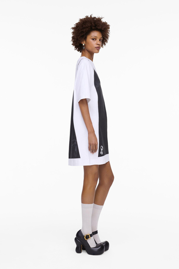 MARC JACOBS - 반소매 원피스 - TROMPE L'OEIL T-SHIRT DRESS (2S5RDR083C14-116)