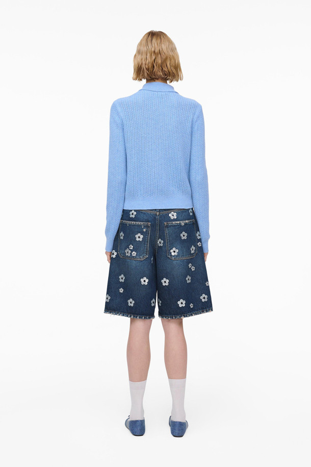 MARC JACOBS - 가디건 - CABLEKNIT CHARM CARDIGAN (2S5RTP005K04-457)