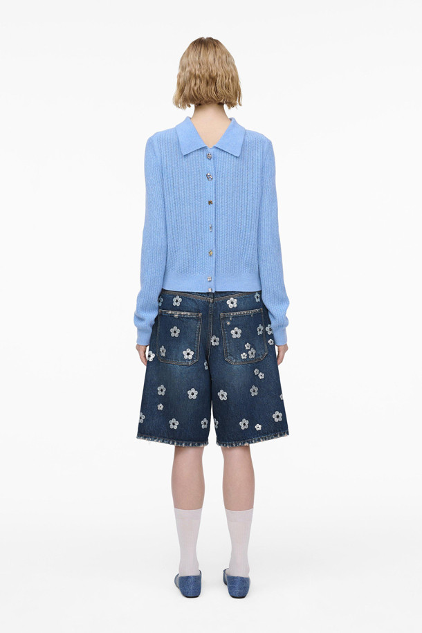 MARC JACOBS - 가디건 - CABLEKNIT CHARM CARDIGAN (2S5RTP005K04-457)