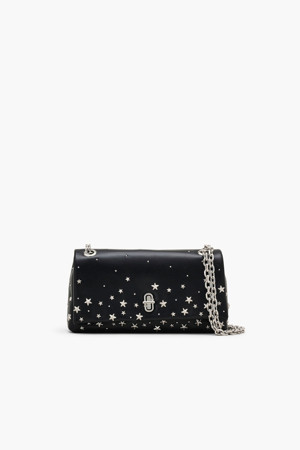 Star Studded Leather The Mini Dual Chain Wallet_BLACK (2R4SMN008S02-001)