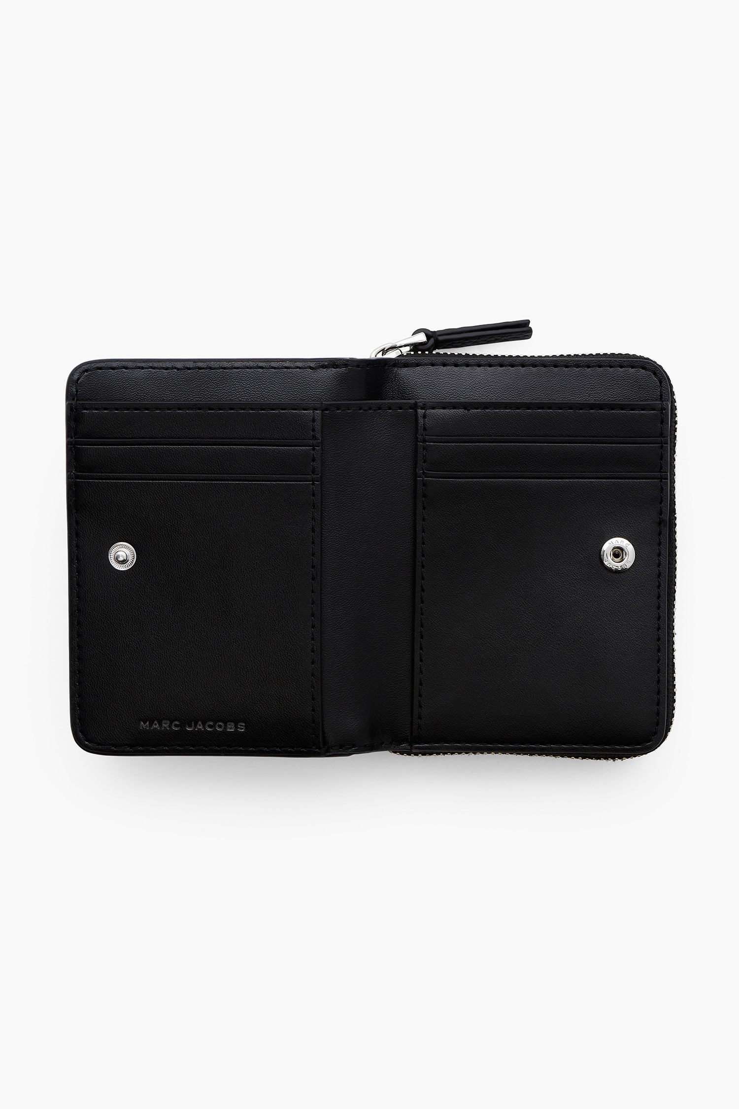 Wizard Of Oz Friends Leather The Mini Compact Wallet_BLACK