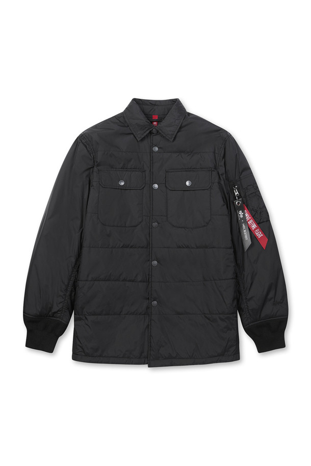 NEIL BARRETT - 긴팔셔츠 - ALPHA INDUSTRIES X NEIL BARRETT MA-1 PADDED OVERSHIRT