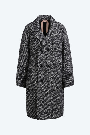 멜란지 오버 코트