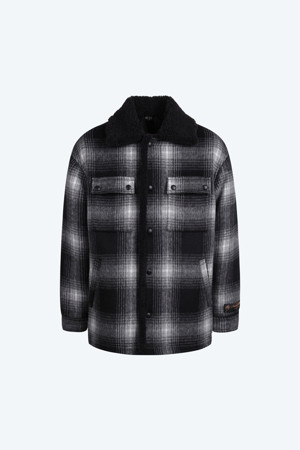 체크 패턴 점퍼 (Unisex)