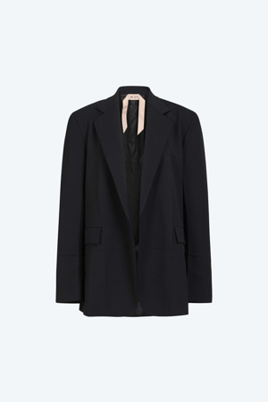 우븐 오픈 자켓