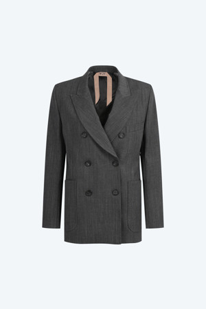 우븐 더블 자켓