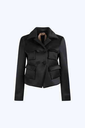 블랙 쁘티 자켓