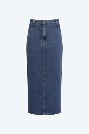 데님 롱 스커트