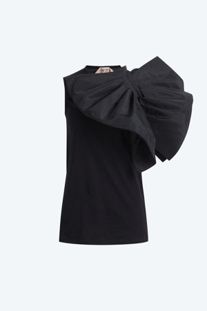 빅플라워 티셔츠