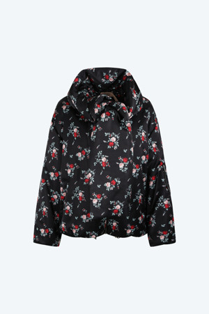 플라워 패턴 패딩