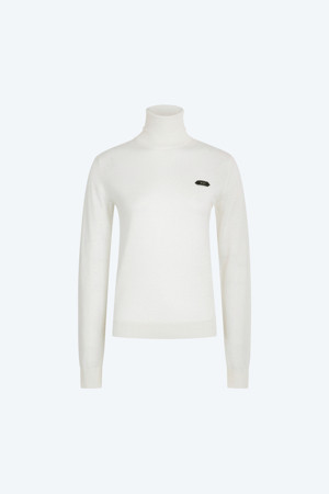 로고택 터틀넥 니트