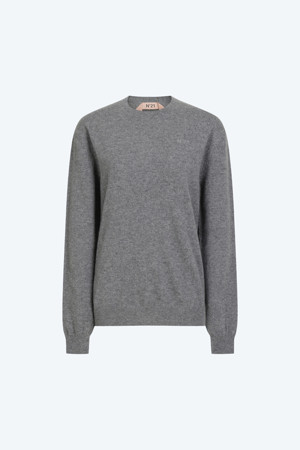 캐시미어 크루넥 니트