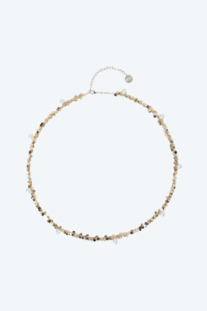 골드 드롭 넥크리스