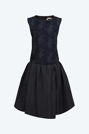 블랙로즈 레이스 드레스