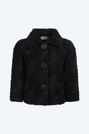 플라워 아플리케 자켓