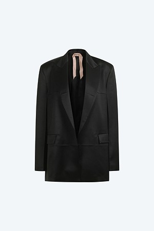 블랙 테일러드 자켓