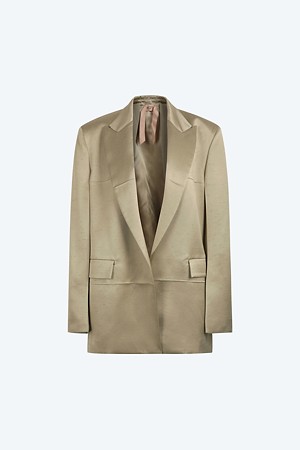 페일 카키 테일러드 자켓