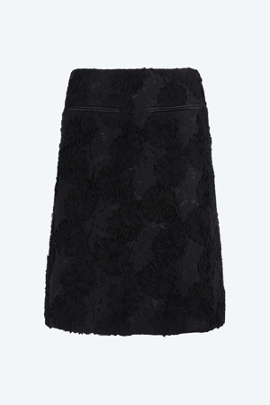 플라워 아플리케 스커트