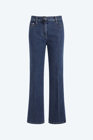 블루 슬림 데님