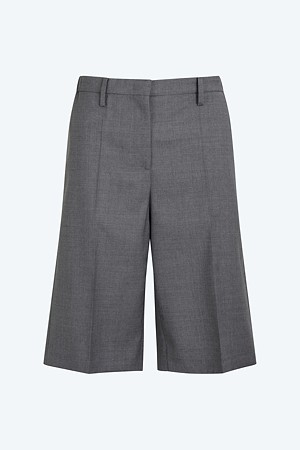 그레이 울 버뮤다 팬츠