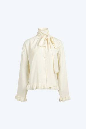 에크루 블라우스