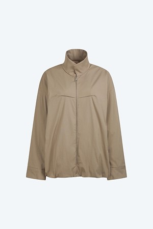 브라운 윈드브레이커 점퍼