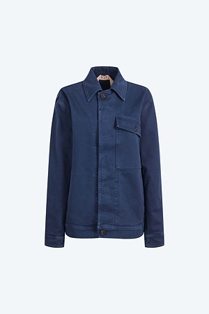 블루 데님 셔츠