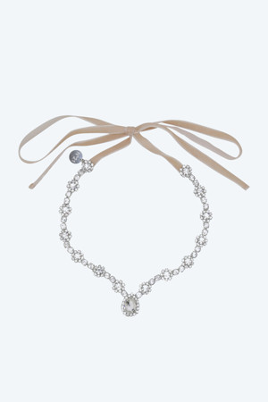 크리스탈 드롭 네크리스