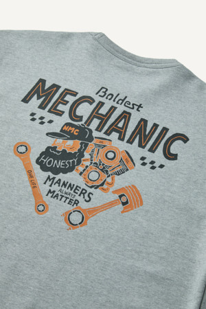 ONELIFE 직업군 그래픽 스웻셔츠