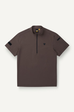 워크 반집업 반팔 티셔츠