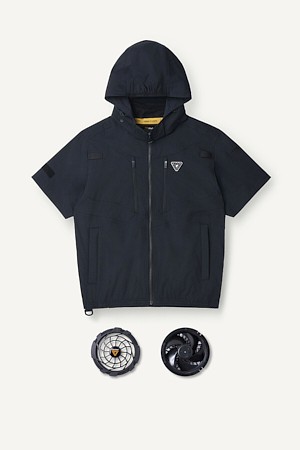 에어로 반팔셔켓 후디(상단형) 휠 세트(12V)