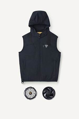 에어로 베스트 후디(상단형) 휠 세트(20V)