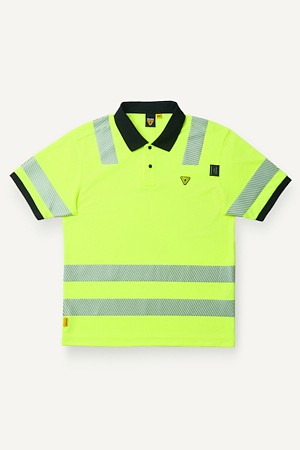 HI-VIS 폴로 반팔 티셔츠