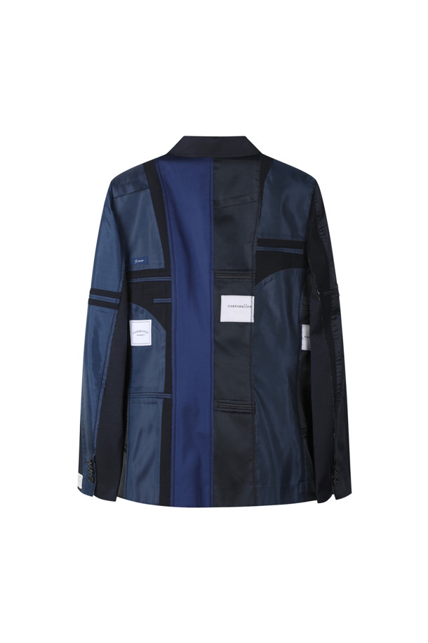 RE;CODE - 자켓 - [RE;CODE 여성] Jacket lining patched double breasted jacket