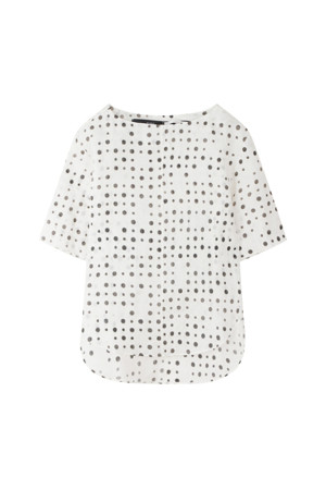 [RE;CODE 여성] Dotted Printed Shirt