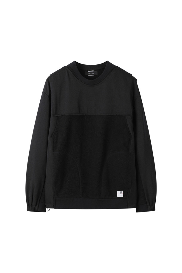 RE;CODE -  - [RE;CODE 남성] Pannel Fleece Top