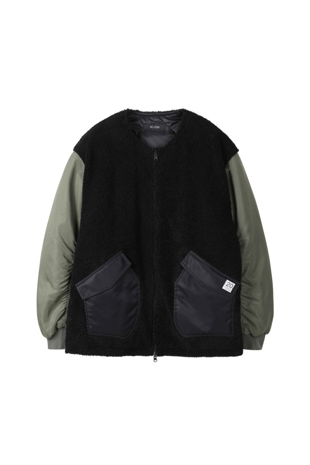 RE;CODE - 블루종/점퍼 - [RE;CODE 남성] Bomber Hybrid Reversiable Jumper