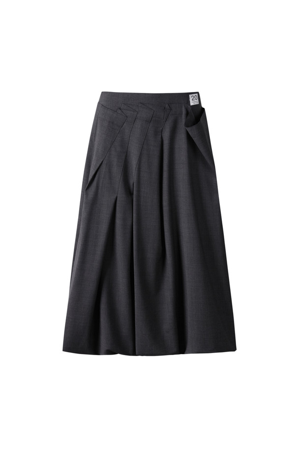 RE;CODE - 롱스커트 - [RE;CODE 여성] Crushed Volume Skirt