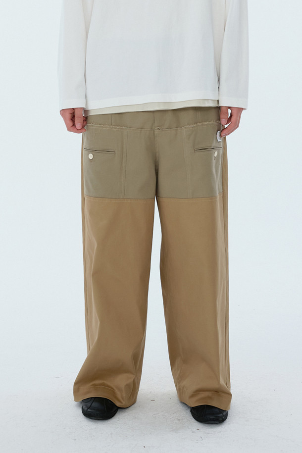 RE;CODE - 캐주얼팬츠 - [RE;CODE 남성] Wide Baggy Pants