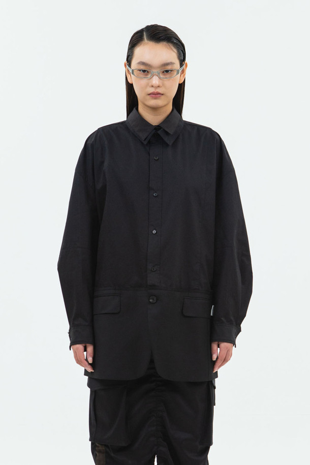 RE;CODE - 셔츠 - [RE;CODE 여성] Over fit Jacket Detail Shirt