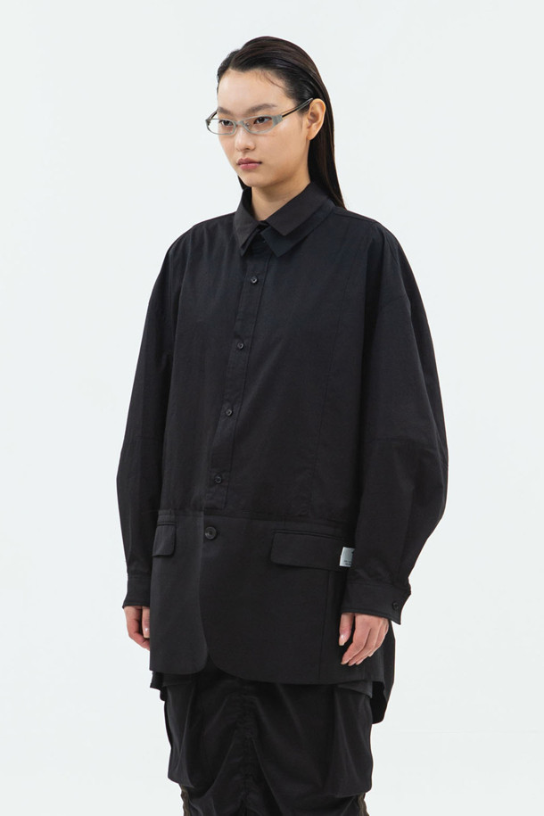 RE;CODE - 셔츠 - [RE;CODE 여성] Over fit Jacket Detail Shirt