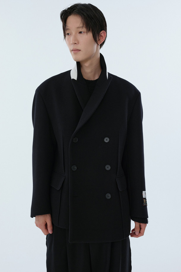 RE;CODE - 코트 - [RE;CODE 남성] Oversized Maxi Double Half Coat