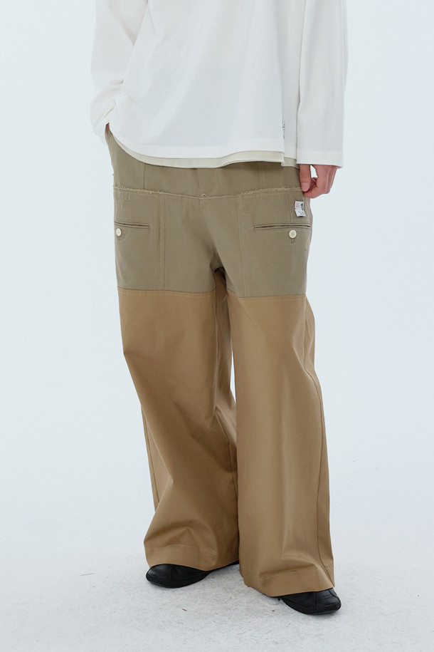 RE;CODE - 캐주얼팬츠 - [RE;CODE 남성] Wide Baggy Pants